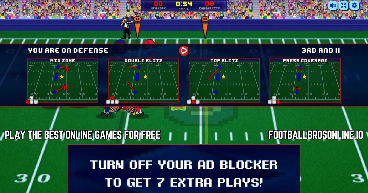 Controls Football Bros